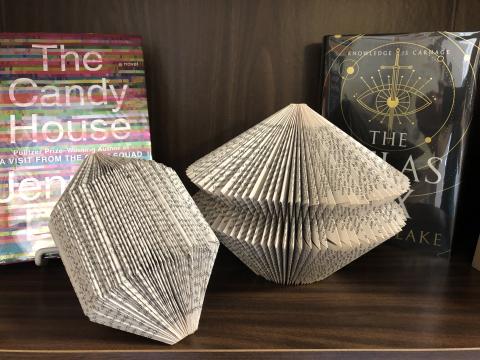 examples of book folding crafts